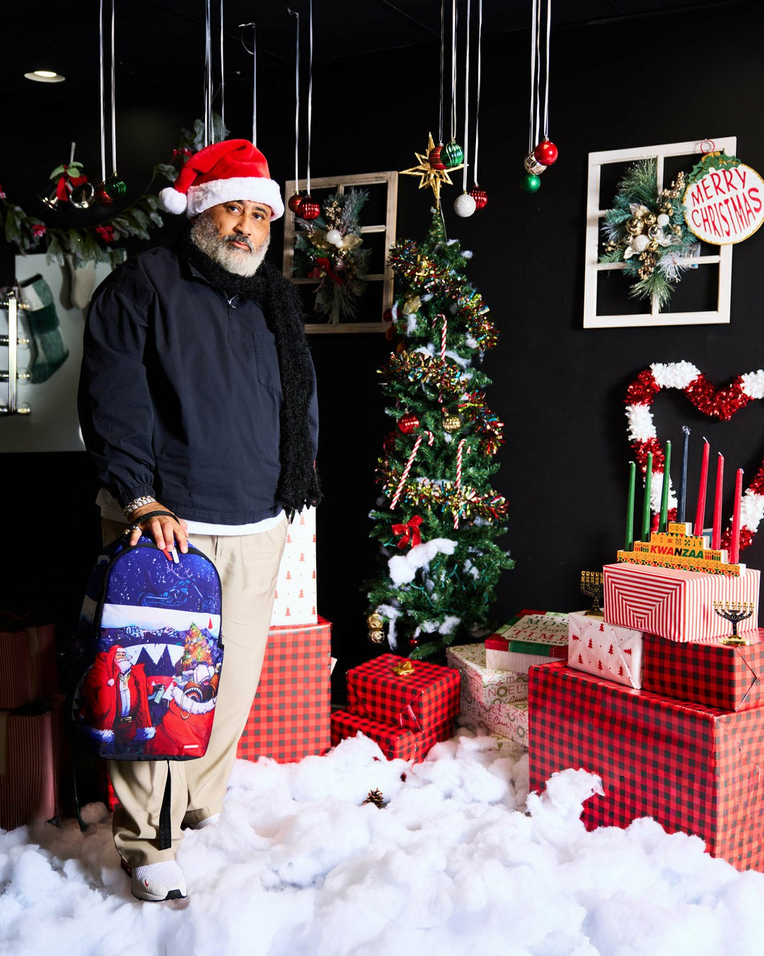 SANTA BIG BAG STACKS BACKPACK | Sprayground Online