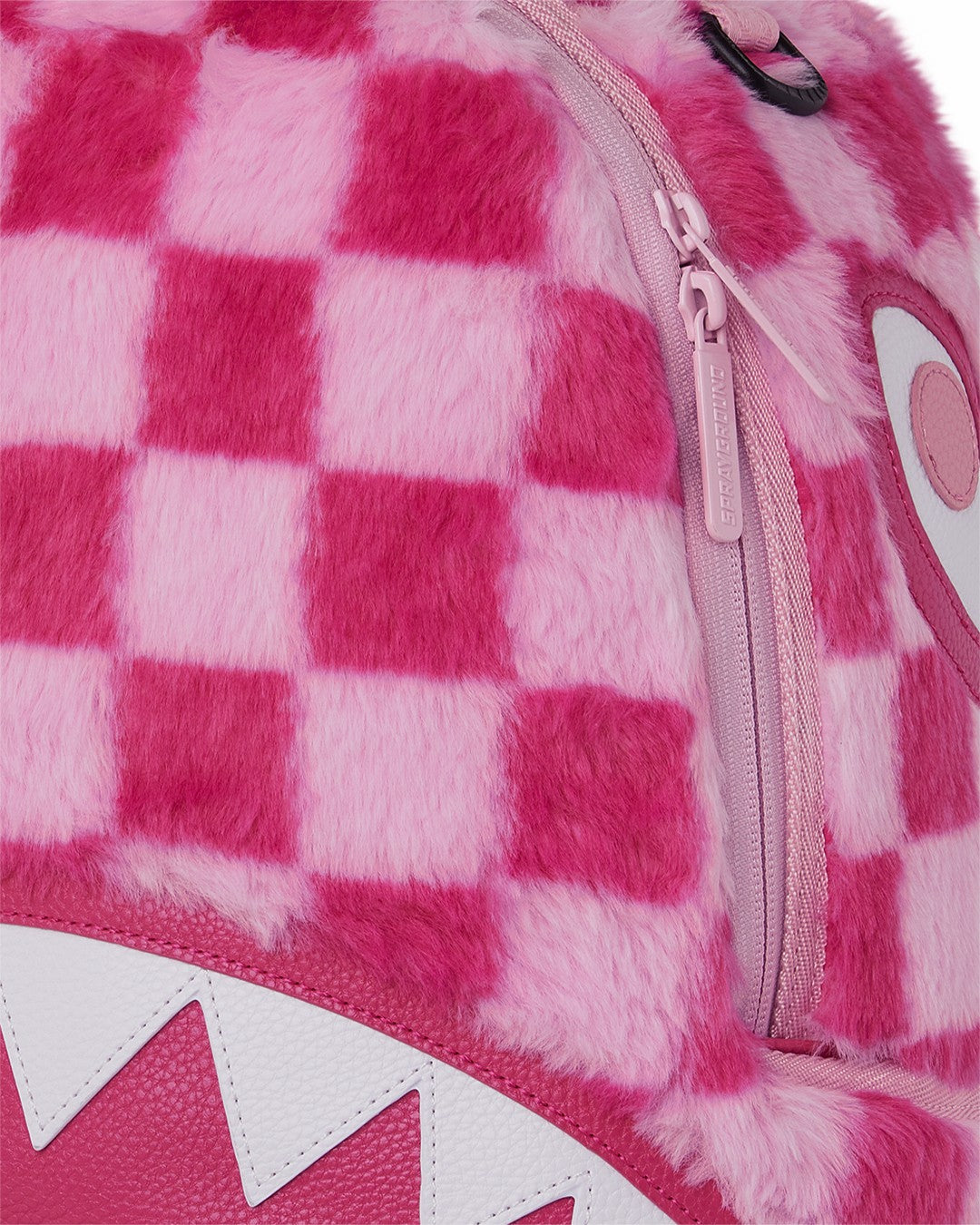 FURZILLA SHARK (PINK CHECK) BACKPACK | Sprayground Near Me
