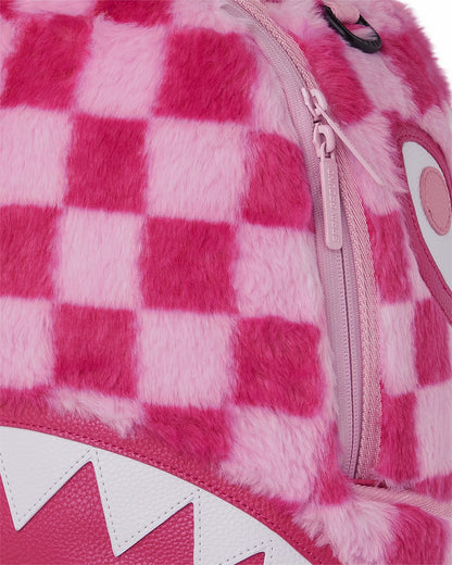 FURZILLA SHARK (PINK CHECK) BACKPACK | Sprayground Near Me