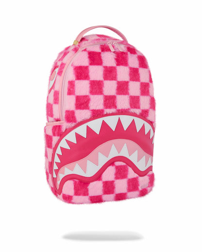 FURZILLA SHARK (PINK CHECK) BACKPACK | Sprayground Near Me