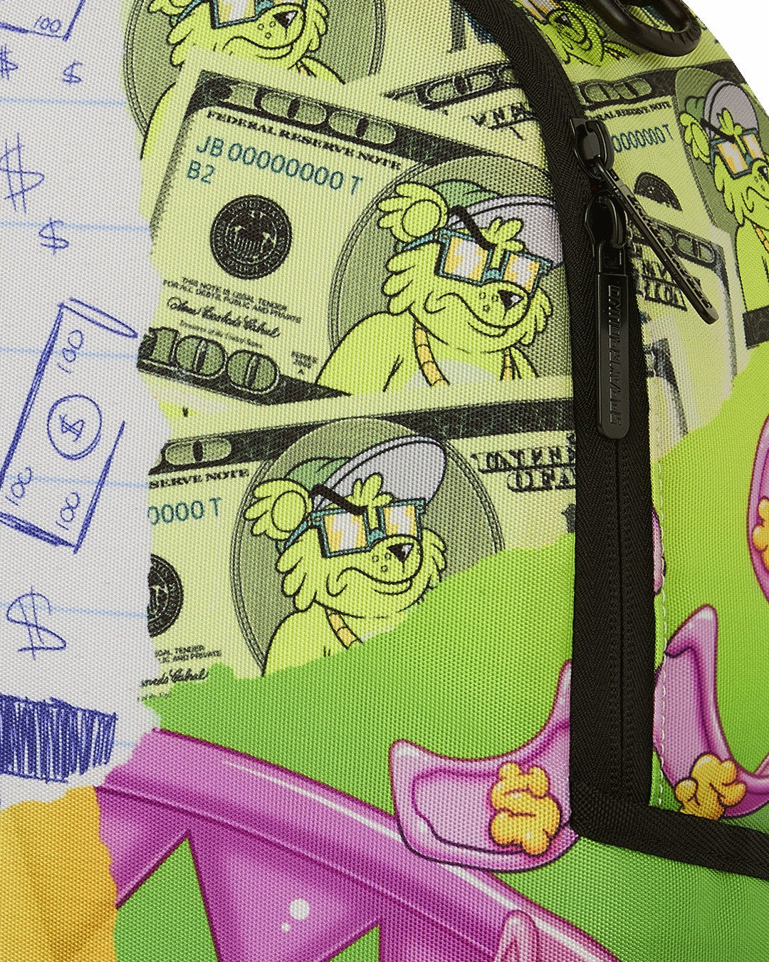 MEAN MONEY COLLAGE BACKPACK | Sprayground Discount