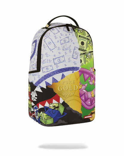 MEAN MONEY COLLAGE BACKPACK | Sprayground Discount