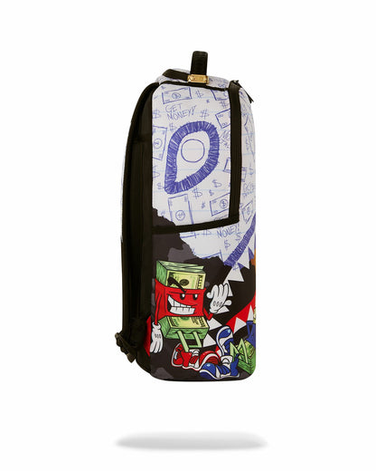 MEAN MONEY COLLAGE BACKPACK | Sprayground Discount