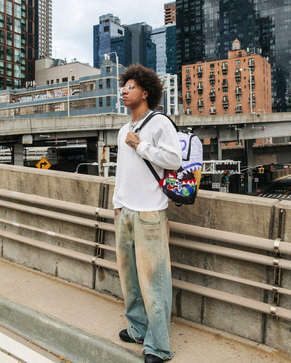 MEAN MONEY COLLAGE BACKPACK | Sprayground Discount