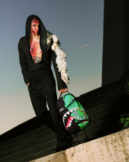 ZOMBIE OOZE SHARK CENTRAL BACKPACK | Sprayground for sale
