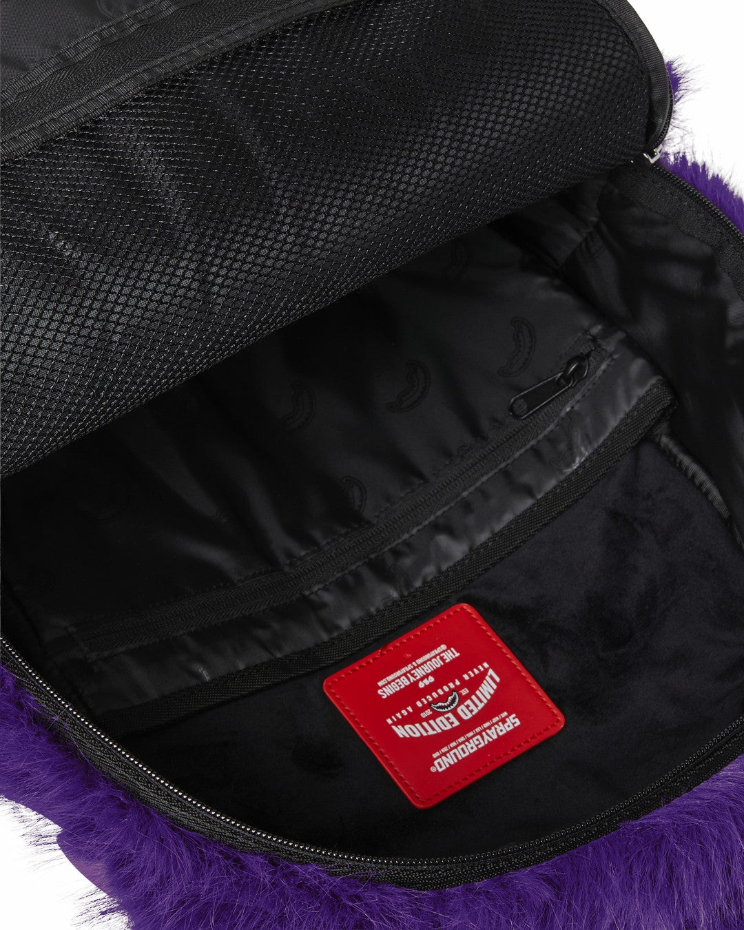 FURZILLA SHARK (PURP) BACKPACK | Sprayground Clearance