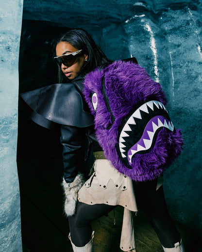 FURZILLA SHARK (PURP) BACKPACK | Sprayground Clearance
