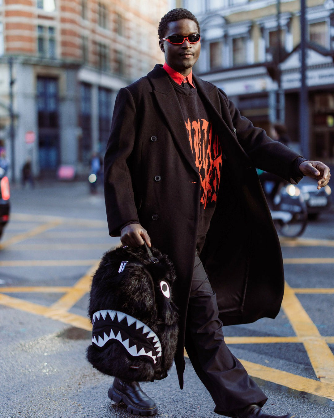 FURZILLA SHARK (NIGHT) BACKPACK | Sprayground Online