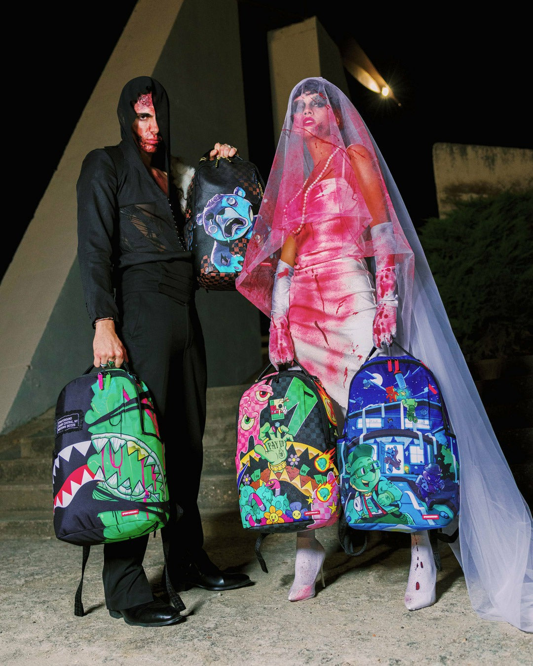 ZOMBIE BEAR BRAINS BACKPACK | Sprayground sale