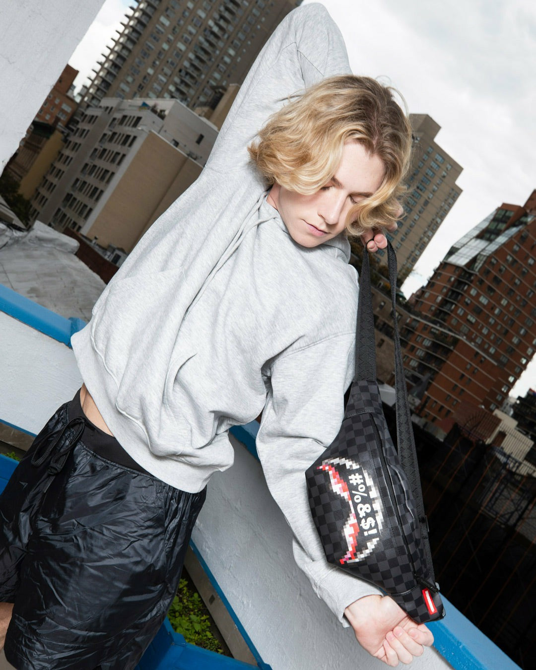 WHAT THE BEEP' SHARK SAVVY CROSSBODY
 | Sprayground sale