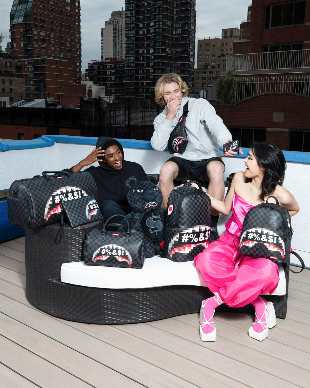 WHAT THE BEEP' SHARK SAVVY CROSSBODY
 | Sprayground sale