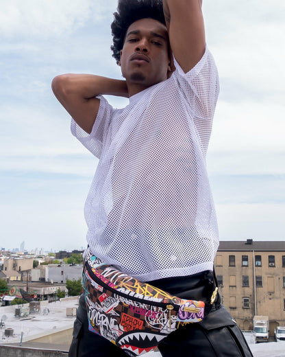 SHARKS IN PARIS THE RIZZ SAVVY CROSSBODY | Sprayground US