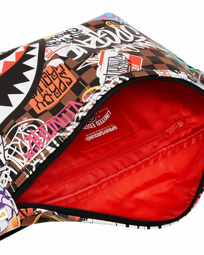 SHARKS IN PARIS THE RIZZ SAVVY CROSSBODY | Sprayground US