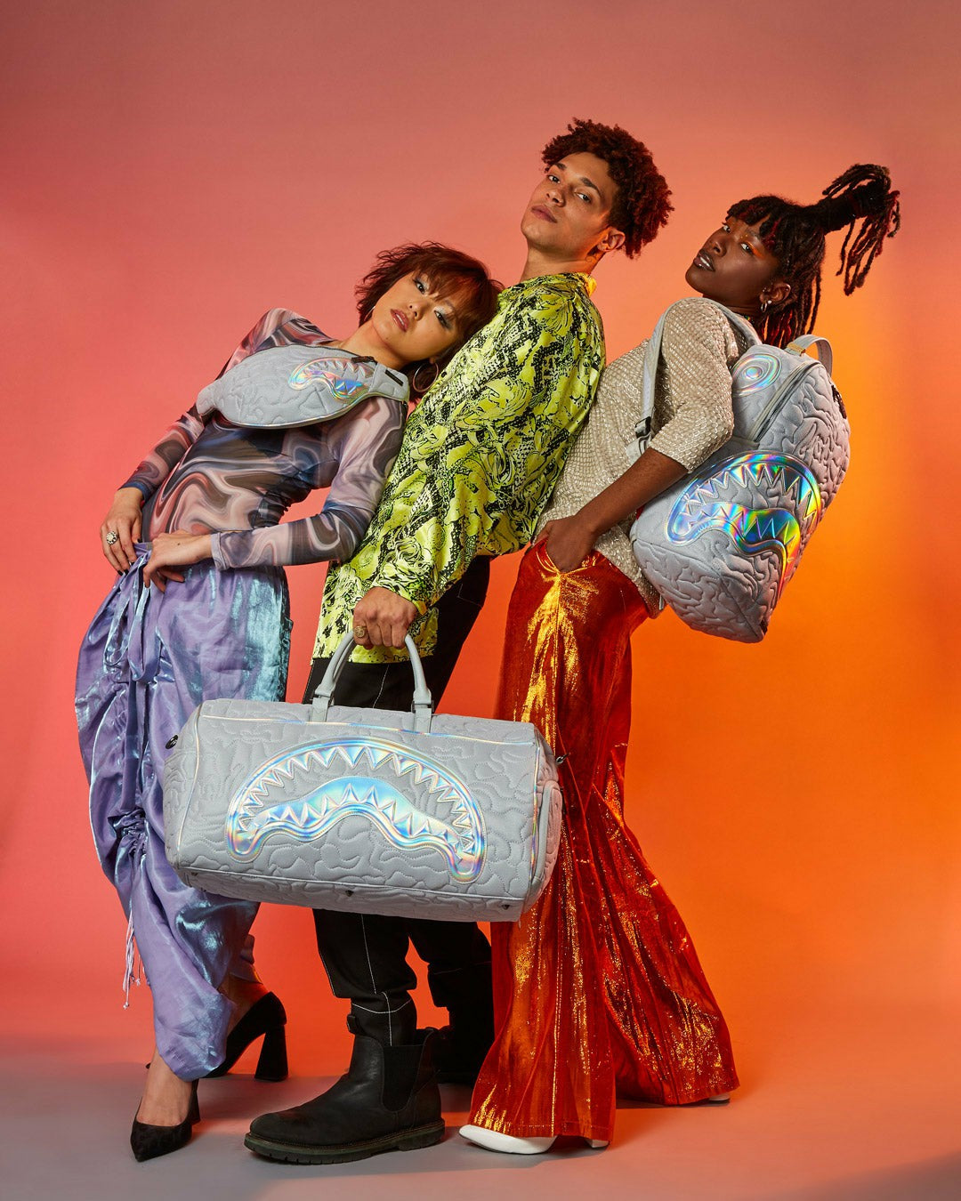 MIRASHAKU IRIDESCENT QUILT SAVVY CROSSBODY | Sprayground Online