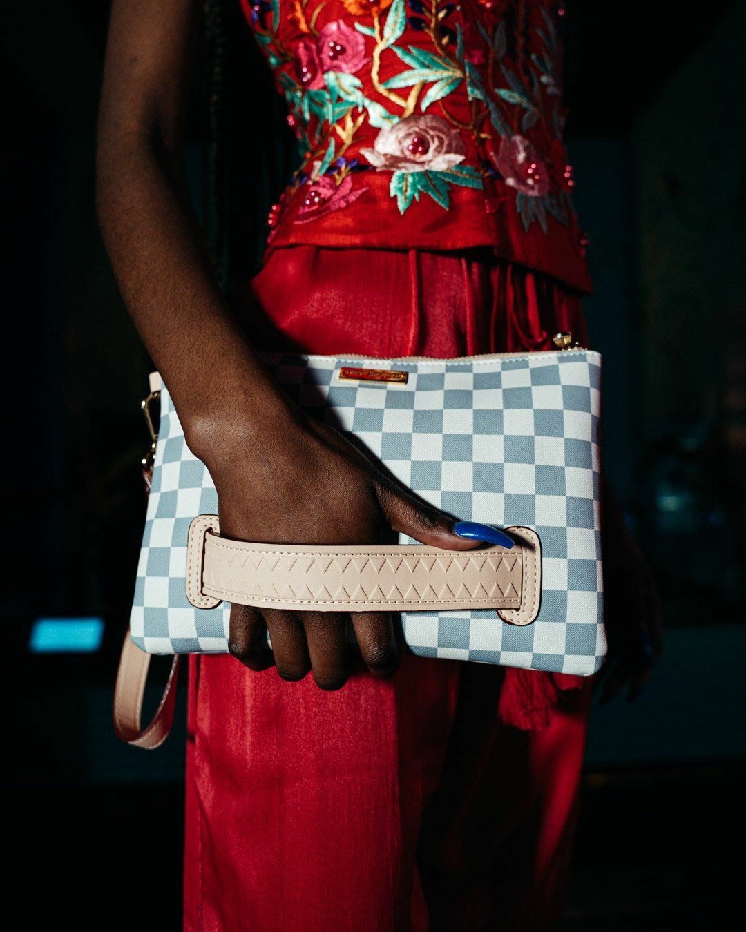 ROSE ALL DAY LA PALAIS CROSSOVER CLUTCH | Sprayground Clearance