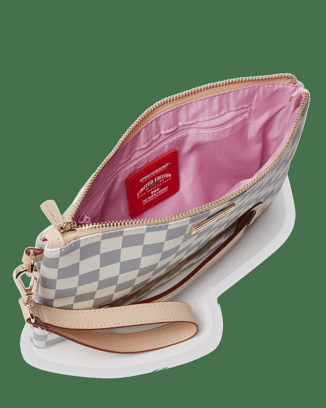 ROSE ALL DAY LA PALAIS CROSSOVER CLUTCH | Sprayground Clearance