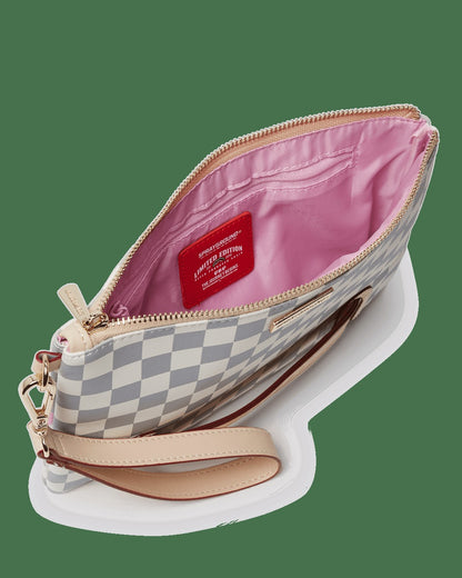 ROSE ALL DAY LA PALAIS CROSSOVER CLUTCH | Sprayground Clearance