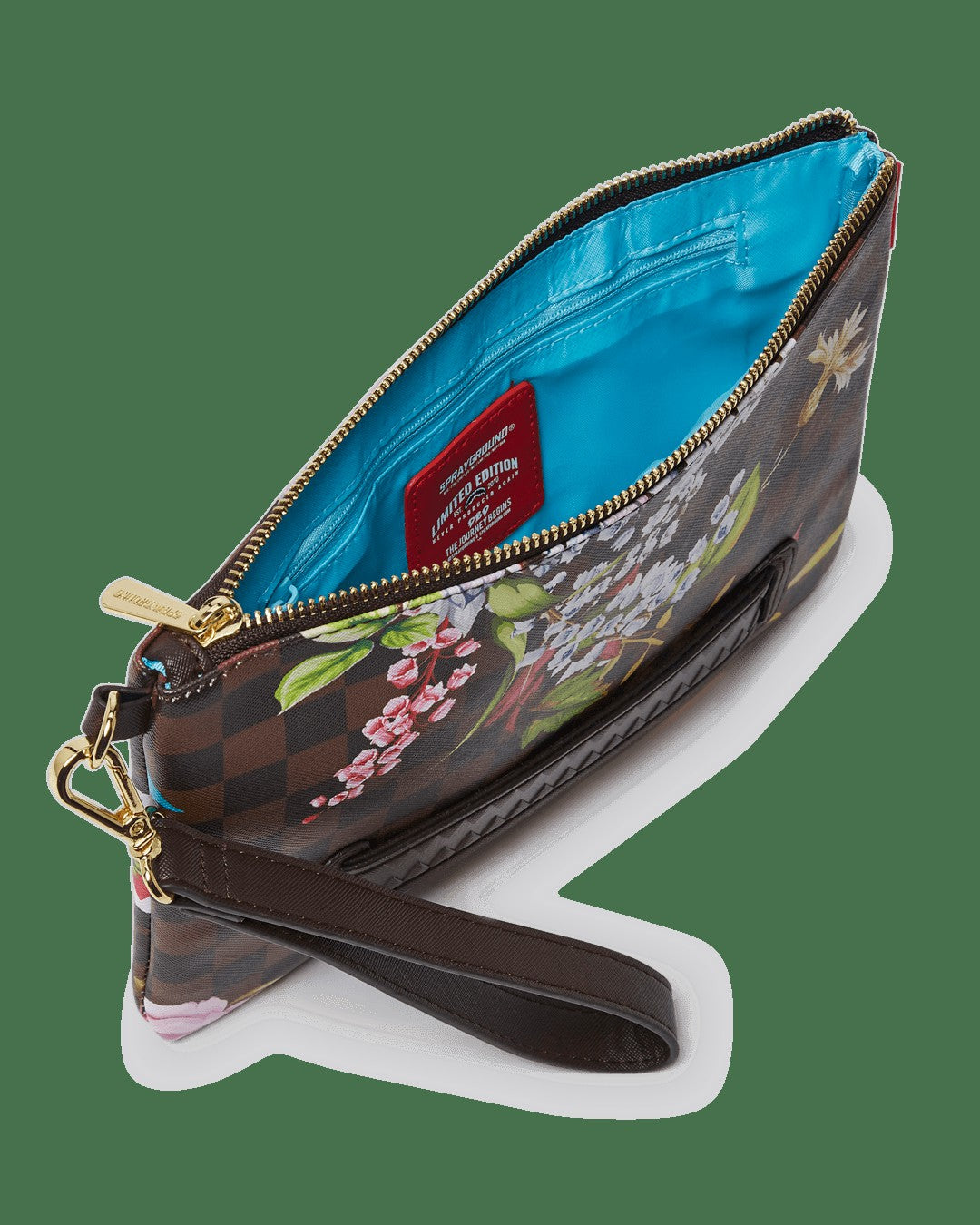 GARDEN OF SHARKS CROSSOVER CLUTCH | Sprayground Discount
