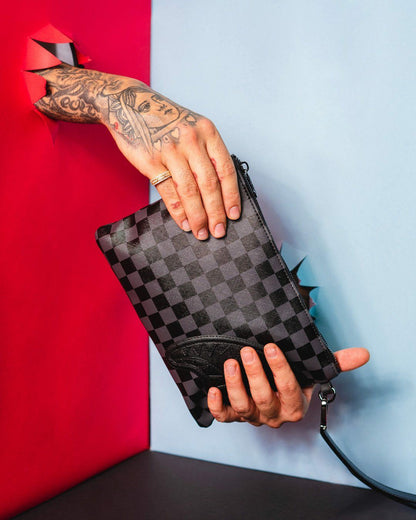 HENNY BLACK CROSSOVER CLUTCH | Sprayground Discount