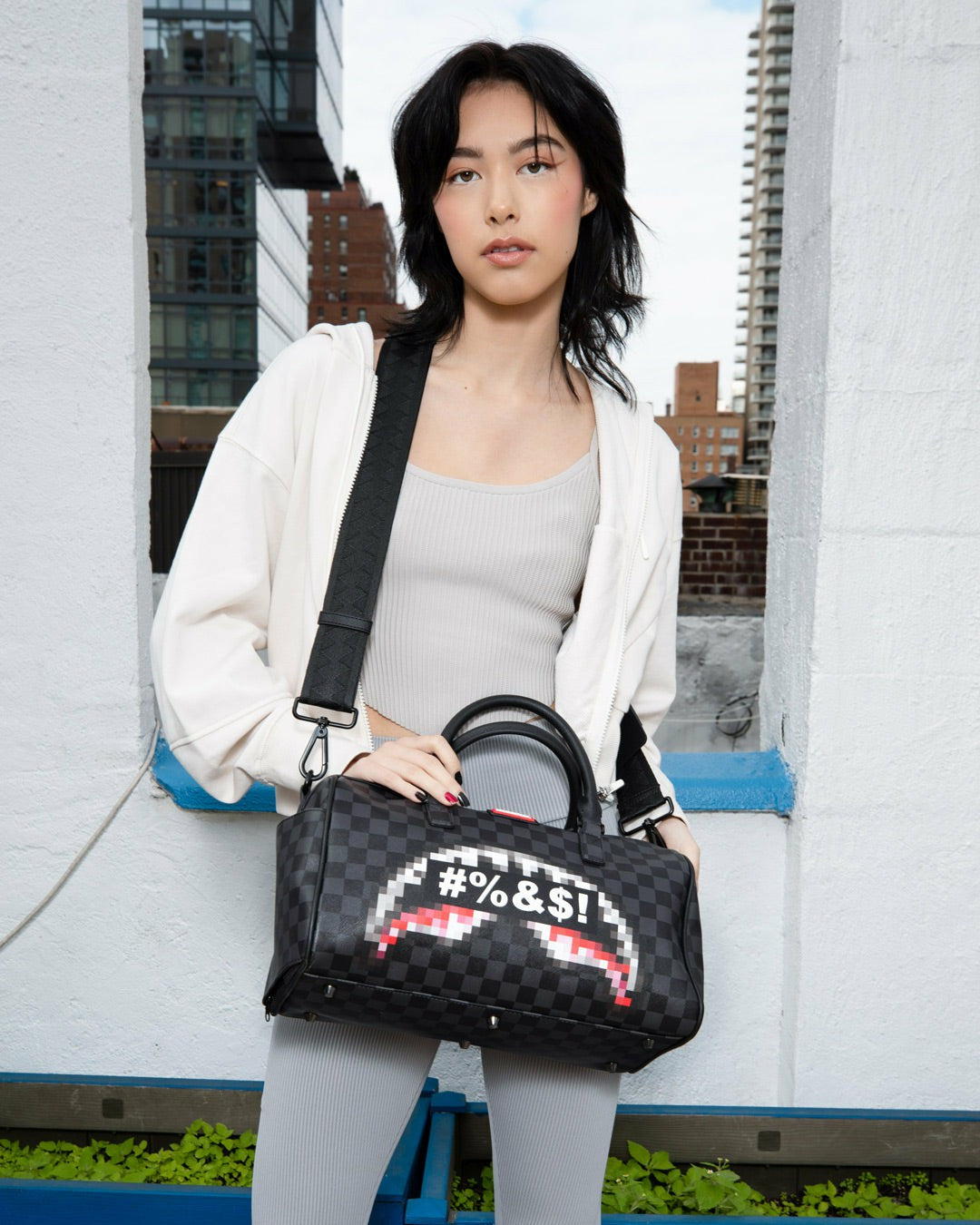 WHAT THE BEEP' SHARK MINI DUFFLE
 | Sprayground Clearance