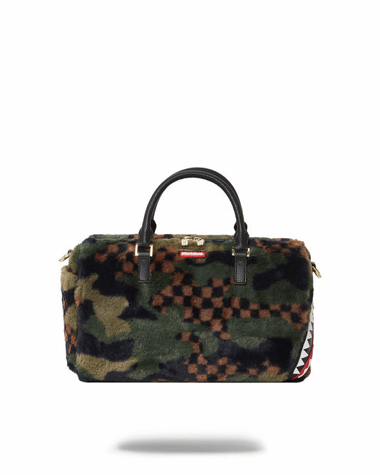 BIG SKY FUR SHARK MINI DUFFLE | Sprayground for sale