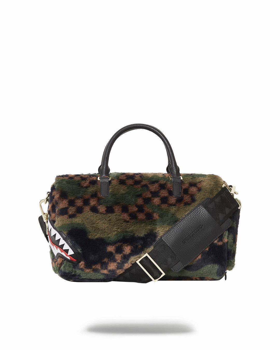 BIG SKY FUR SHARK MINI DUFFLE | Sprayground for sale