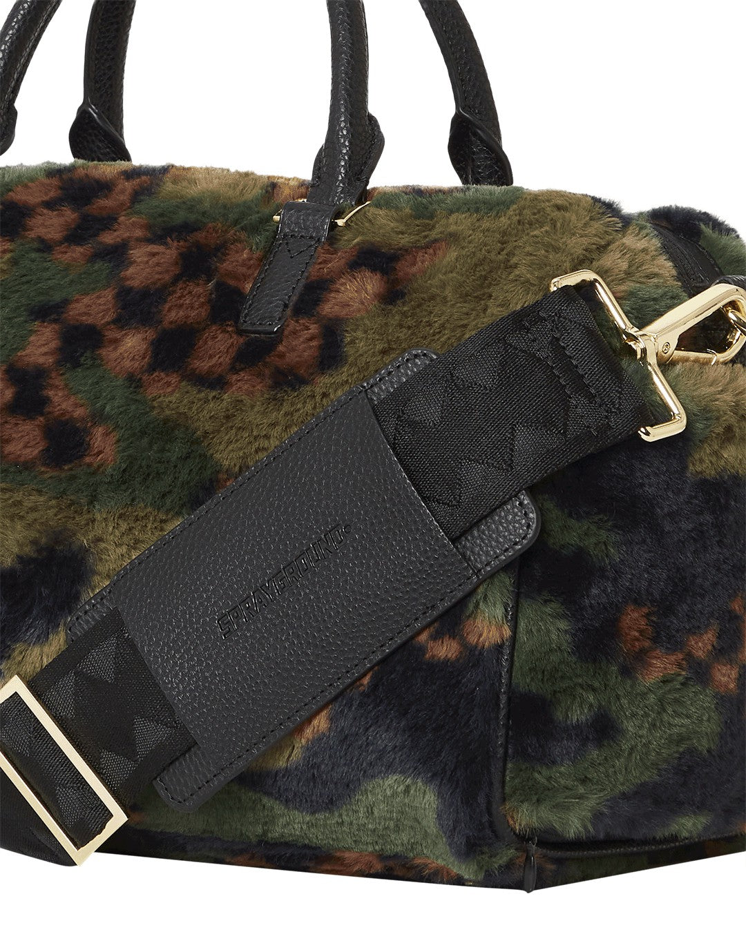 BIG SKY FUR SHARK MINI DUFFLE | Sprayground for sale