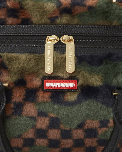 BIG SKY FUR SHARK MINI DUFFLE | Sprayground for sale