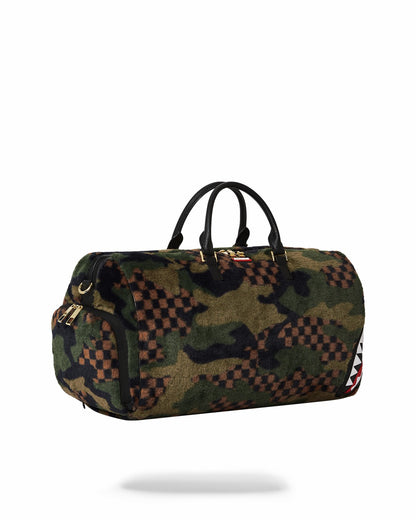 BIG SKY FUR SHARK DUFFLE | Sprayground Clearance