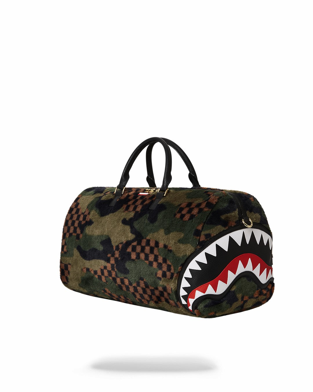 BIG SKY FUR SHARK DUFFLE | Sprayground Clearance