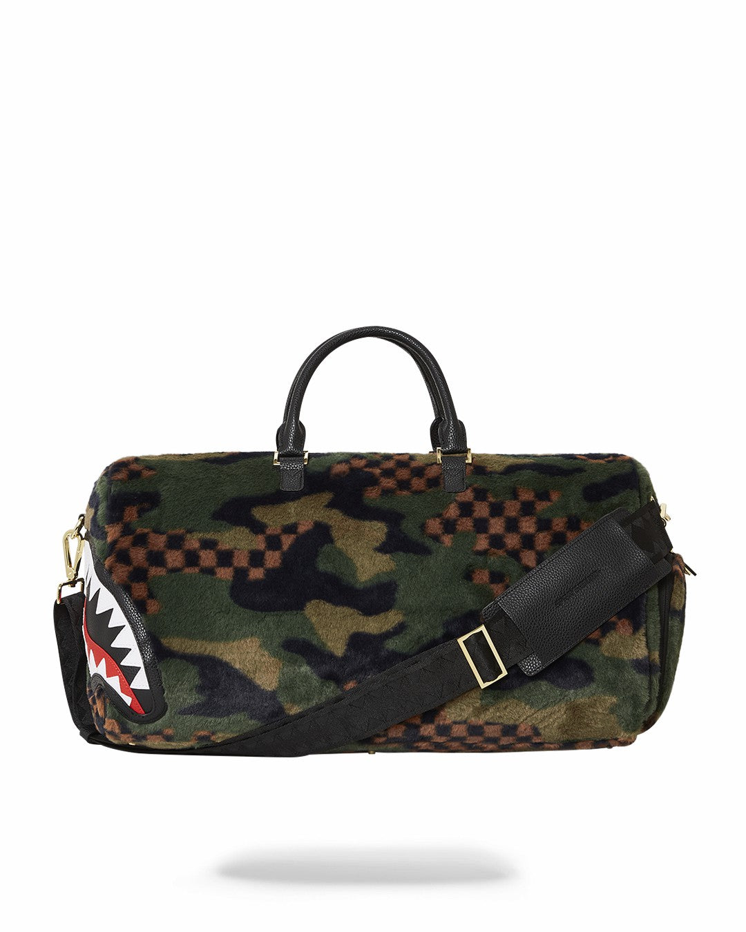 BIG SKY FUR SHARK DUFFLE | Sprayground Clearance
