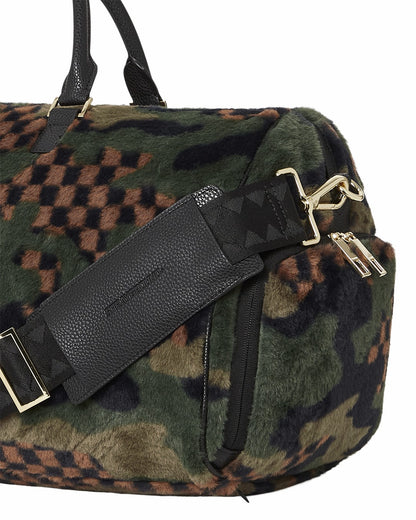 BIG SKY FUR SHARK DUFFLE | Sprayground Clearance