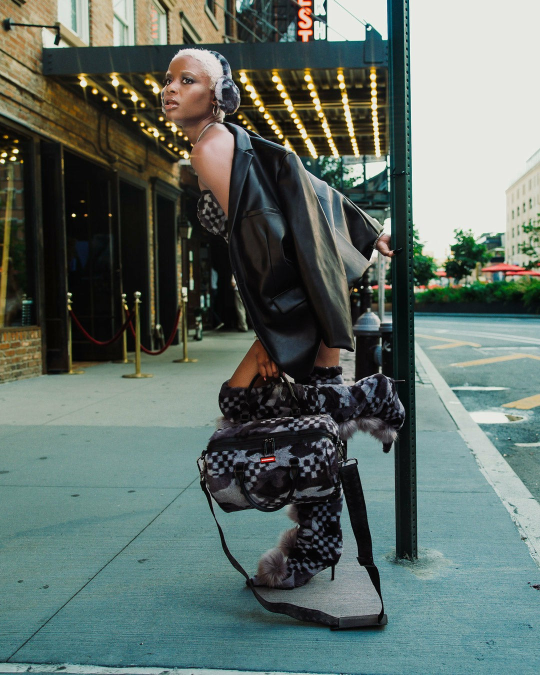 3AM PLUSH ASPEN HIGHLANDS MINI DUFFLE | Sprayground sale