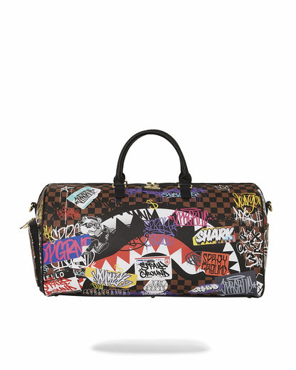 SHARKS IN PARIS THE RIZZ DUFFLE | Sprayground Near Me