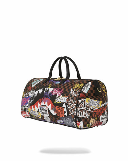 SHARKS IN PARIS THE RIZZ DUFFLE | Sprayground Near Me