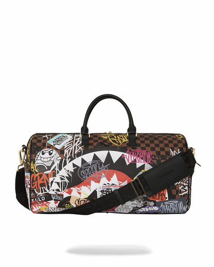 SHARKS IN PARIS THE RIZZ DUFFLE | Sprayground Near Me