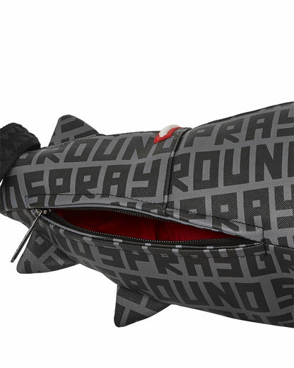SHARKFINITY STEALTH PILOT SHARK SHAPE DUFFLE | Sprayground Discount