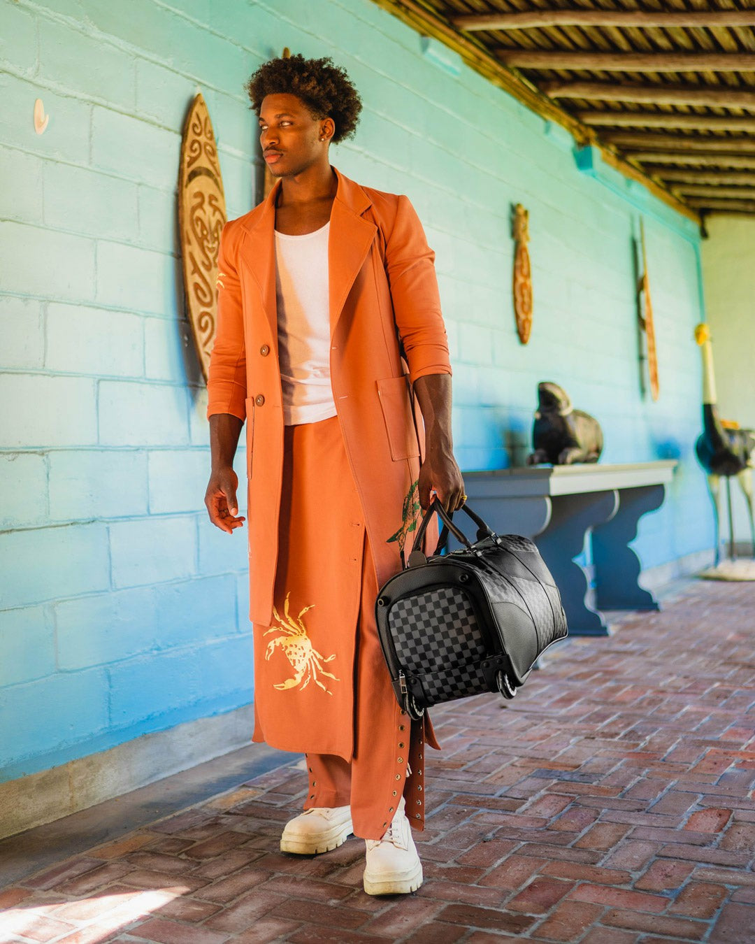 RACEWAY SHADOW PHANTOM DUFFLE WHEELY | Sprayground Online
