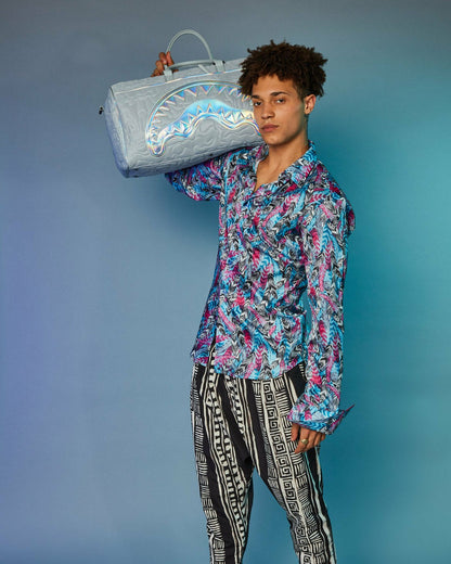 MIRASHAKU IRIDESCENT QUILT DUFFLE | Sprayground for sale
