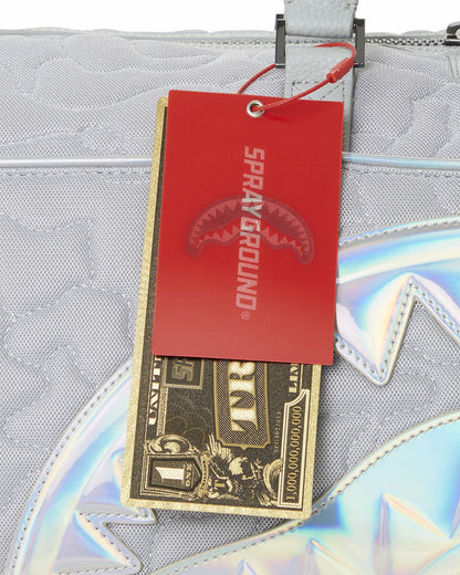 MIRASHAKU IRIDESCENT QUILT DUFFLE | Sprayground for sale