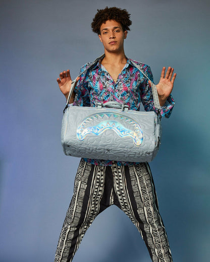 MIRASHAKU IRIDESCENT QUILT DUFFLE | Sprayground for sale