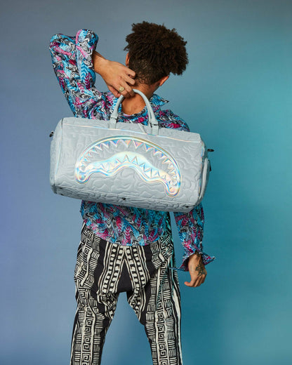 MIRASHAKU IRIDESCENT QUILT DUFFLE | Sprayground for sale