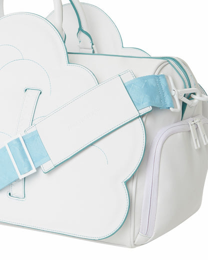 CLOUDY WITH A CHANCE OF SHARK DUFFLE | Sprayground sale