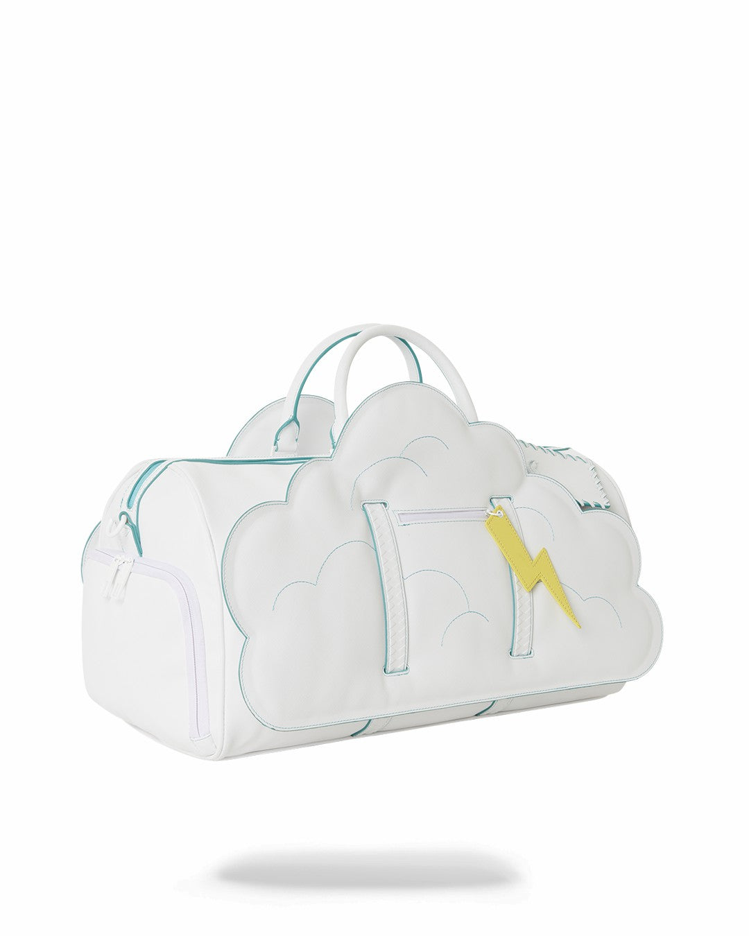 CLOUDY WITH A CHANCE OF SHARK DUFFLE | Sprayground sale