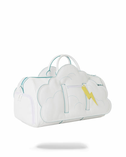 CLOUDY WITH A CHANCE OF SHARK DUFFLE | Sprayground sale