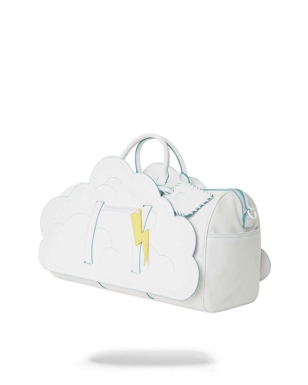 CLOUDY WITH A CHANCE OF SHARK DUFFLE | Sprayground sale