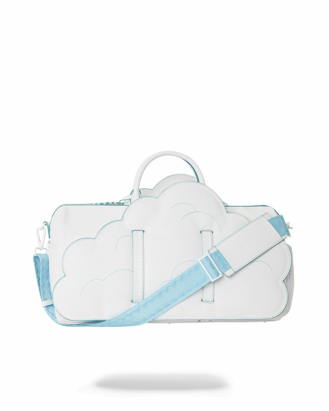 CLOUDY WITH A CHANCE OF SHARK DUFFLE | Sprayground sale