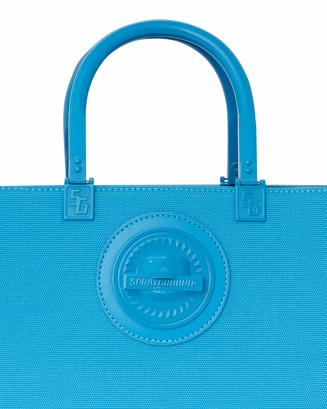 HEAVY METAL SHARK BLUE TORTUGA TOTE | Sprayground Discount
