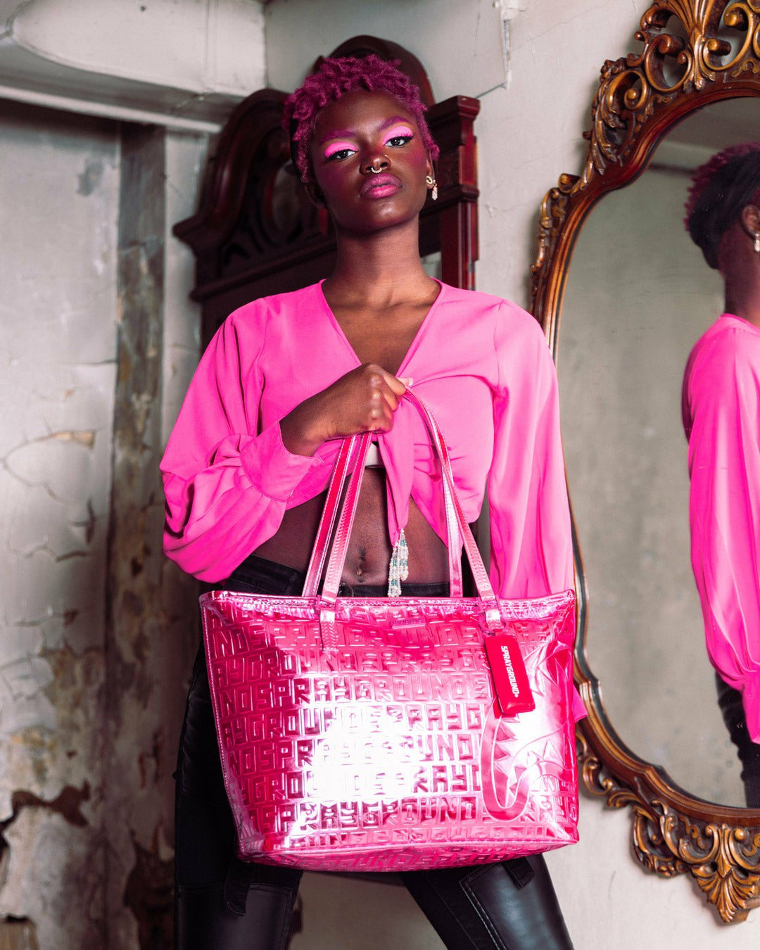 INFINITI PINK DIAMOND TOTE | Sprayground Clearance