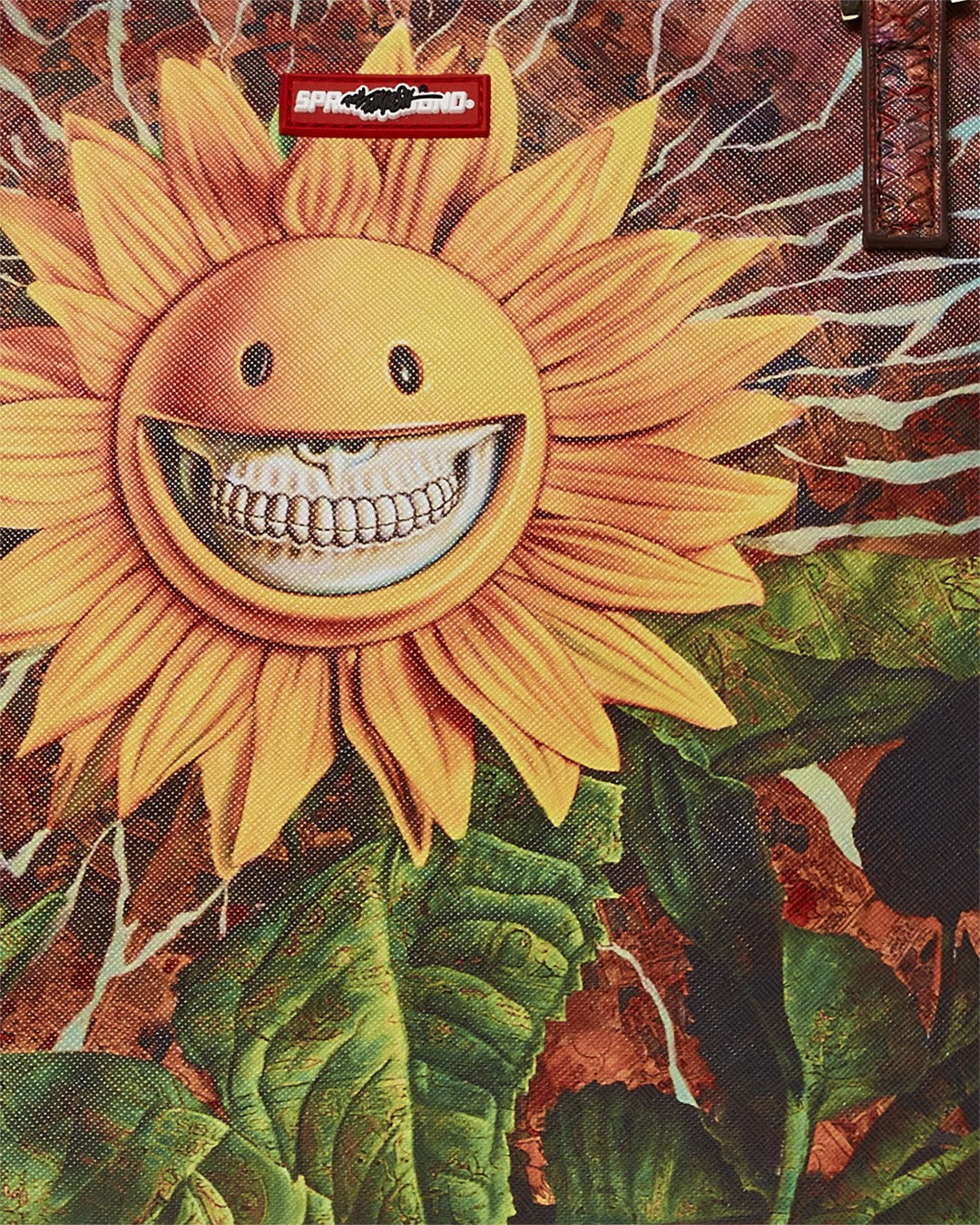 SUNFLOWER GRIN RON ENGLISH COLLAB TOTE | Sprayground Online